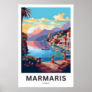Marmaris Turkey Viagem Impressão
