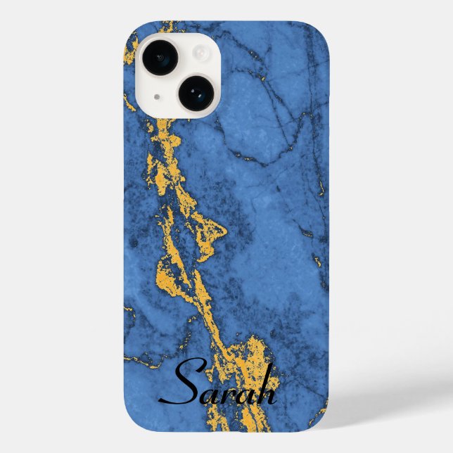 Mármore Azul e Dourado (Verso)