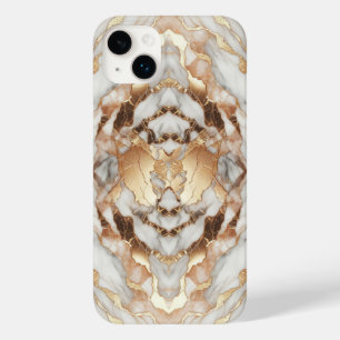 Mármore Luxuoso Glam Rosa Dourado Tendência