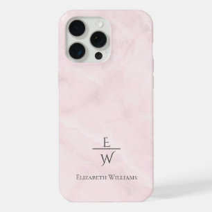 Mármore personalizado glitter rosa empoeirado e br