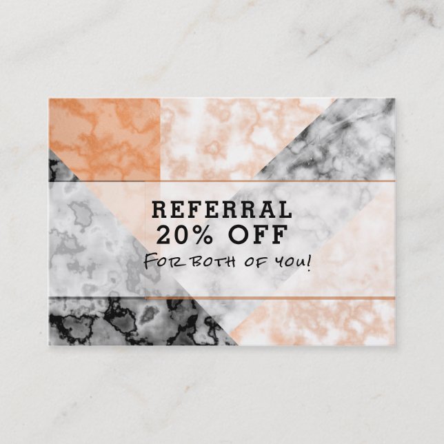 Mármore preto branco do rosa da referência do (Frente)