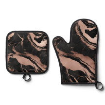 Mármore Preto Tendência Dourado Rosa