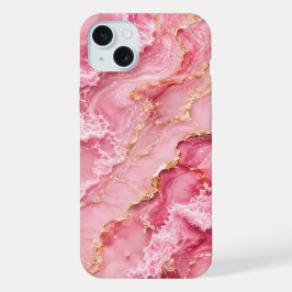 Mármore Rosa Oceano Luxo com Veias Douradas