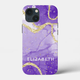 mármore roxo e dourado personalizado com brilho