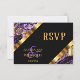 Mármore Roxo e Dourado - RSVP