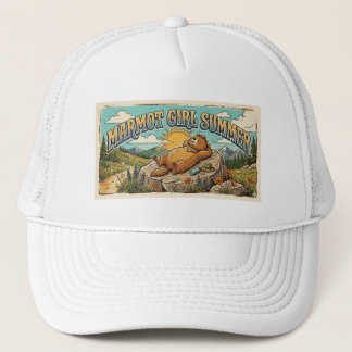 Marmot Girl Summer boné de caminhoneiro cor comple