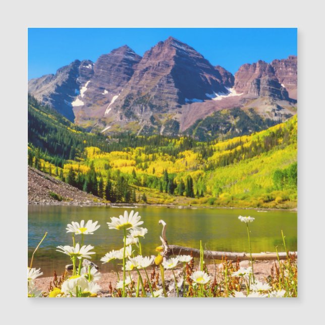 Maroon Bells em Aspen, Colorado (Frente)