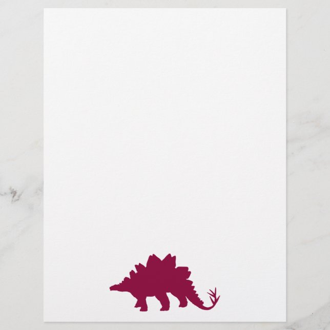 Maroon Dinosaur (Frente)