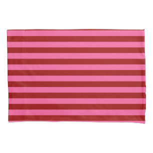 Maroon Red Pink Stripes Design