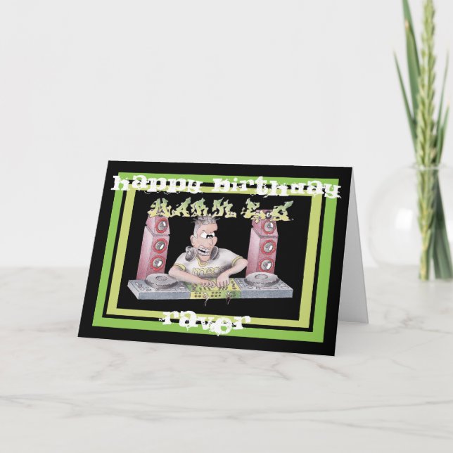 MARQUE POR EXEMPLO o cartão de aniversário dos (Frente)