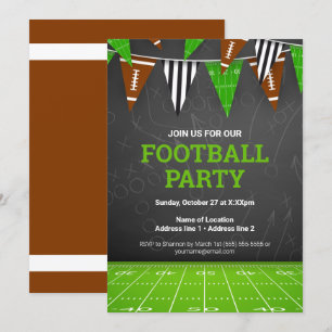 Marque um Gol com Nossos Convites de Festa de Fute