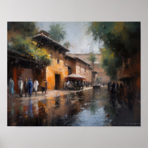 Marrakech Marrocos Pintura Impressão