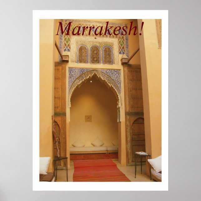 marrakesh poster (Frente)