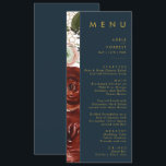 Marsala Autumn Floral | Menu de Janto de Casamento<br><div class="desc">Flórida de outono de marsala | O menu de janto de casamento é perfeito para o seu casamento ruidoso. O design apresenta flores modernas de borboleta e de cascas de cor escamosa. Tem uma sensação adorável de elegância clássica enquanto permanece muito boêmica. Sinta-se à vontade para personalizar e torná-lo seu;...</div>