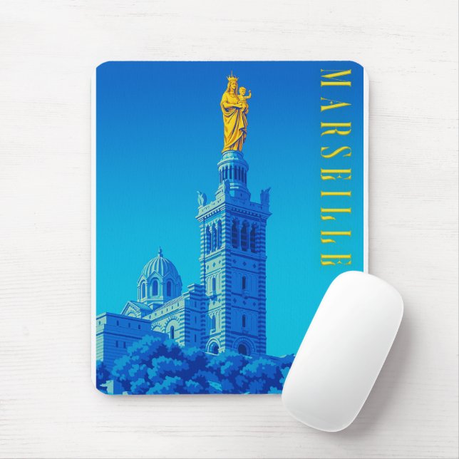 MARSEILLE Mousepad (Com mouse)