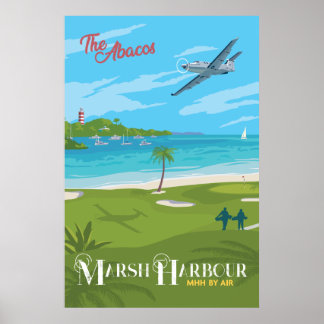 Marsh Harbor Poster