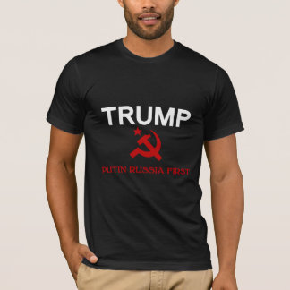 Martelo & foice do t-shirt de Putin Rússia do