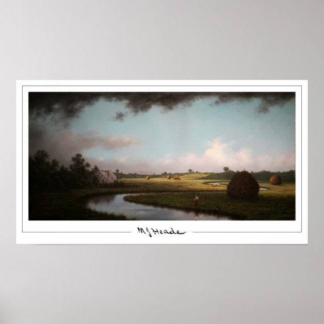 Martin Johnson Heade Zedign Art Poster nº 104 (Frente)