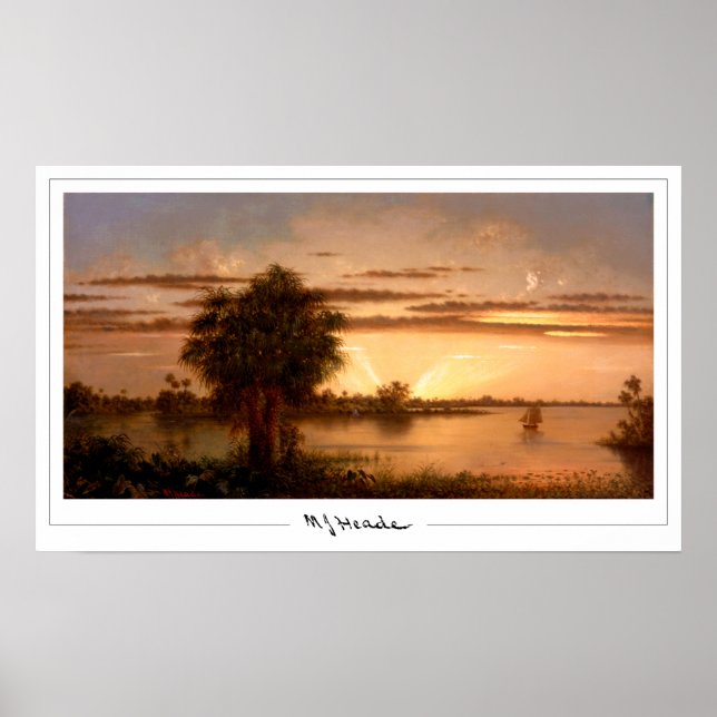 Martin Johnson Heade Zedign Art Poster nº 253 (Frente)