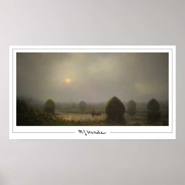 Martin Johnson Heade Zedign Art Poster nº 84 (Frente)