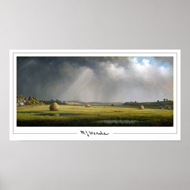 Martin Johnson Heade Zedign Art Poster nº 94 (Frente)