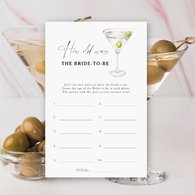 Martini - Quantos anos a noiva tinha para ser joga (Criador carregado)