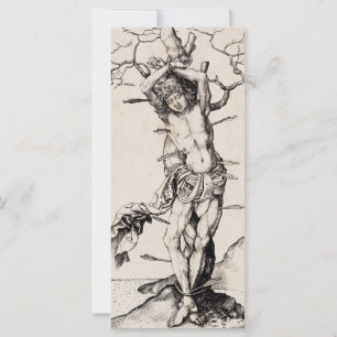 Martírio de São Sebastião por Martin Schongauer