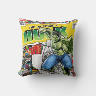 marvel comics hulk Almofada de Arremesso