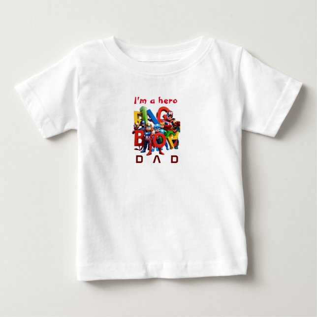 Marvel Kids "Bingo" Heroes T-Shirt (Frente)