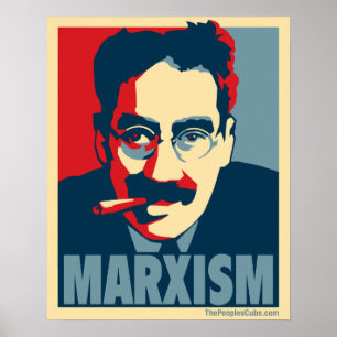 Marxismo: Poster da paródia de Obama