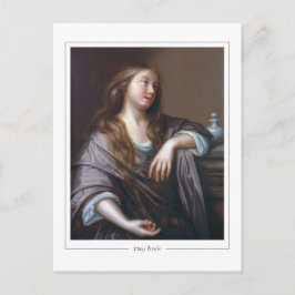 Mary Beale #4 - Cartão Postal de Arte Fina