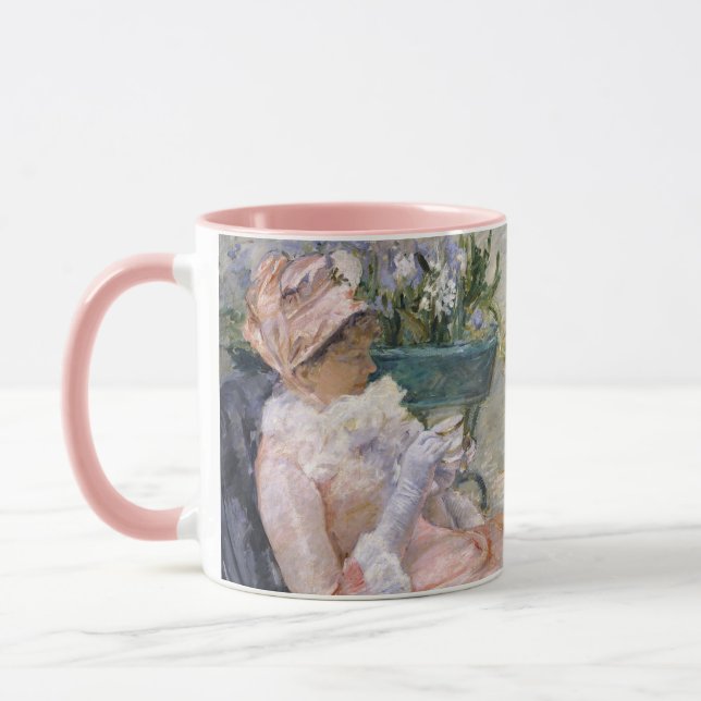 Mary Cassatt - A Xícara de Chá (Esquerda)