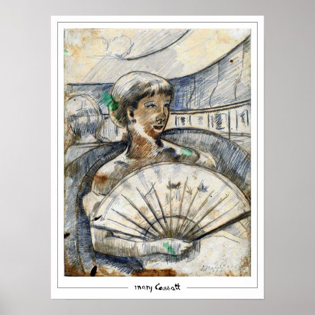 Mary Cassatt Zedign Art Poster nº 312 (Frente)
