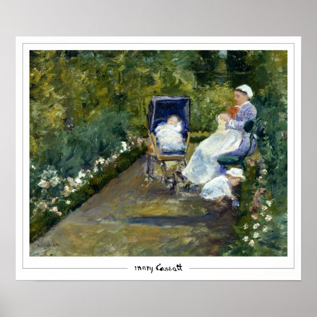 Mary Cassatt Zedign Art Poster nº 5 (Frente)