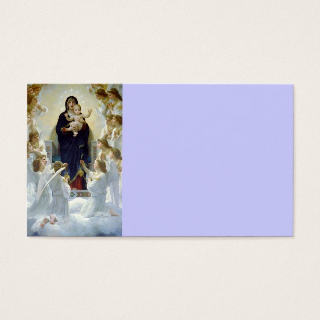 Mary com Anjos - Regina Angelorum (Frente)