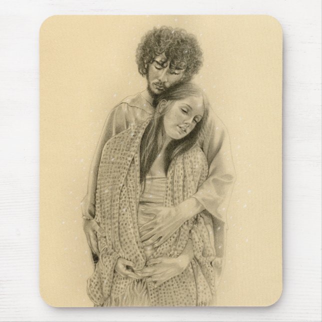 Mary e joseph Mousepad (Frente)