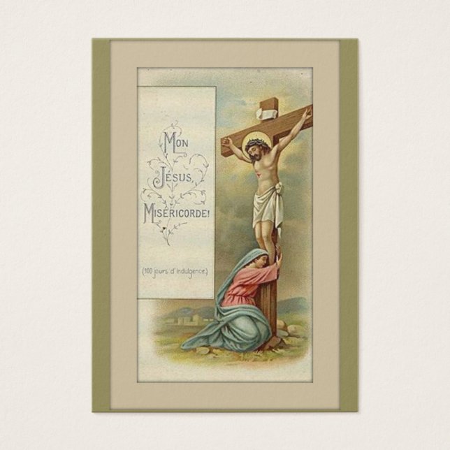 Mary Magdalene HOLY CARD (Frente)