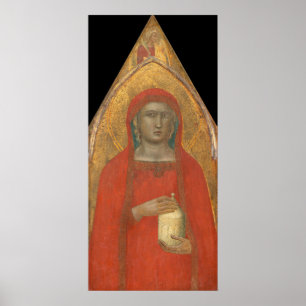 Mary Magdalene - Pietro Lorenzetti Fine Art Poster