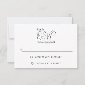 Mary - RSVP Mínimo Moderno