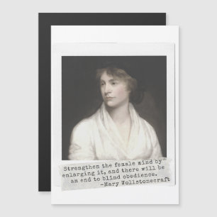 Mary Wollstonecraft Citação - Mulheres Excelentes