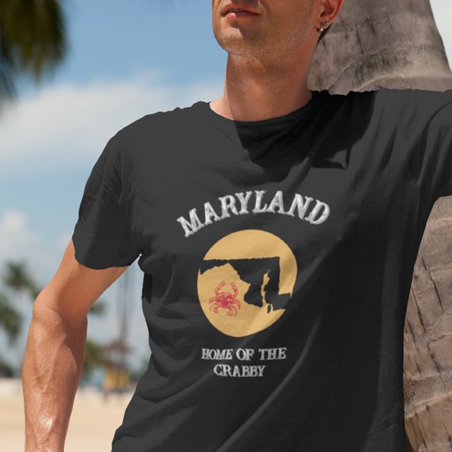 Maryland Home of the Crabby T-Shirt (Criador carregado)