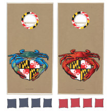 Maryland Red e Blue Crab Crest