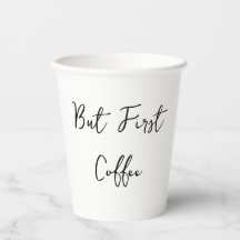 Mas a primeira citação de café é simples