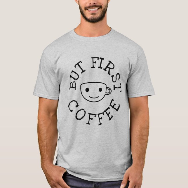 Mas Primeira Camiseta Café (Frente)
