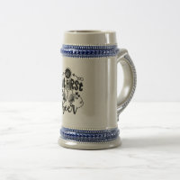 "Mas Primeira Cerveja" Caneca de cerveja de cervej