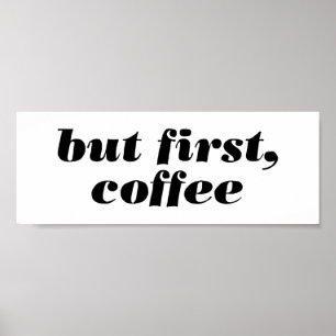 mas primeiramente, poster do café
