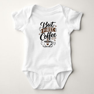 Mas Primeiro, Camiseta de Café – Citação Divertida