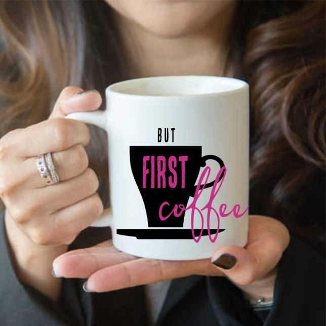 Mas Primeiro Caneca de Café (Criador carregado)