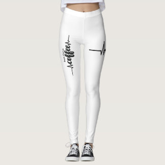 Mas Primeiro Leggings de Café para Amantes de Café