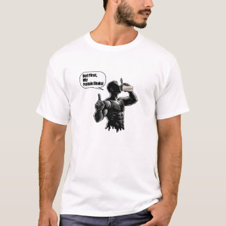 Mas Primeiro, Meu Shake de Proteína - Camiseta Div